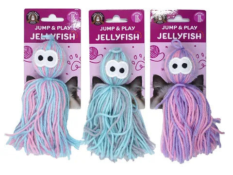 CAT TOY YARN OCTOPUS