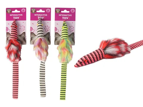 CHEVRON INTERACTIVE RATTLECAT TOY