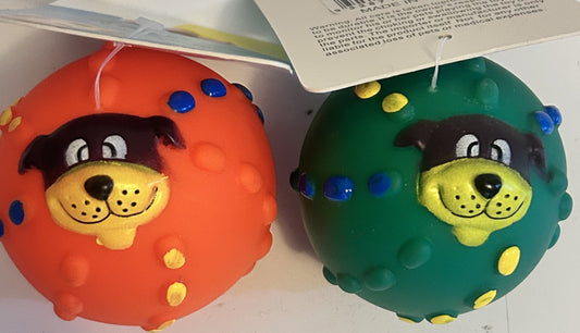 Squeaky Pimple Pattern Print Ball