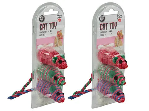 MOUSE CAT TOY/3   7cm